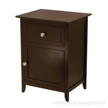 Nightstand with Espresso Finish